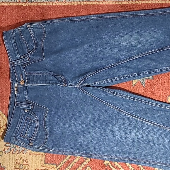 Y2K ANTIK TWISTED SEAM WIDE LEG JEANS - Picture 4 of 15